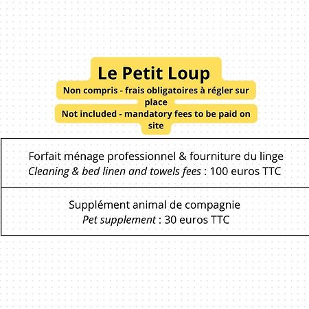 Le Petit Loup, Appartement Neuf Avec Jardin Gerbépal Exterior foto
