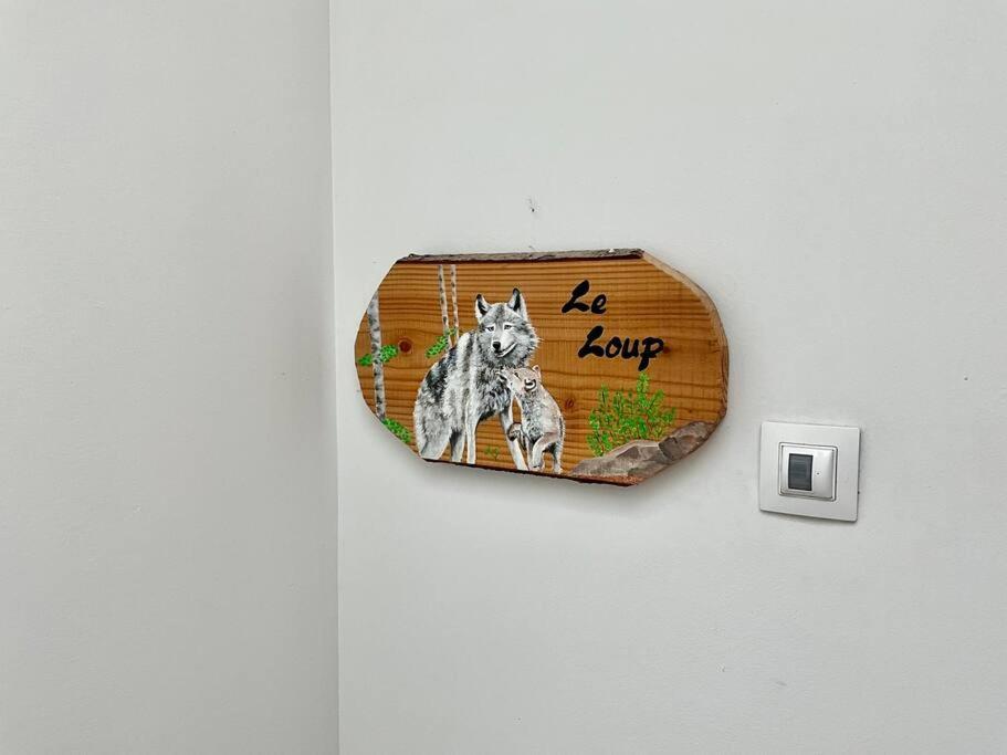 Le Petit Loup, Appartement Neuf Avec Jardin Gerbépal Exterior foto
